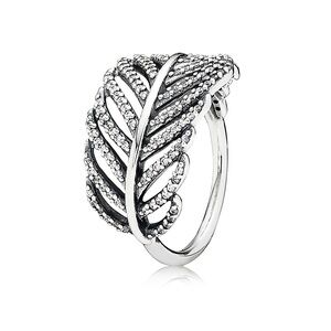Pandora Light as a Feather Statement Ring (US 8)
